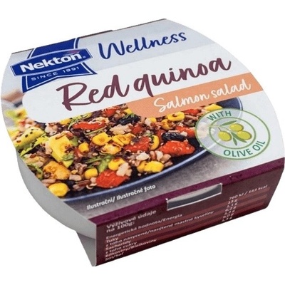 Nektón Lososový šalát Wellness red quinoa 160 g