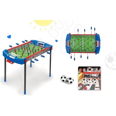 Smoby set futbalový stôl Challenger 620200 1 modro červený