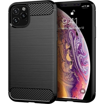 Image 1 of IPhone Anti Shock гръб Carbon за IPhone 11 Pro (5.8"), Черен (3322)