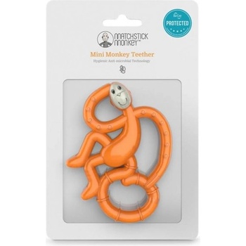 Matchstick Monkey mini monkey s antimikrobiálným povrchom biocote oranžová