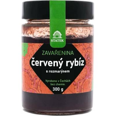 Hradecké Delikatesy červenorybízová Zavařenina s rozmarýnem 300 g