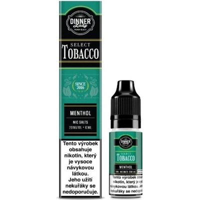 Dinner Lady BAR SALTS TOBACCO Menthol Tobacco 10 ml 20 mg