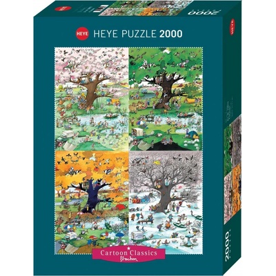 Heye Čtyři roční období Blachon 2000 dílků