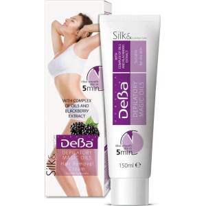 Deva Депилиращ крем за тяло, екстракт от къпина, 150 ml - ozone