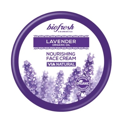 Biofresh Cosmetics Lavender Nourishing Face Cream - Подхранващ крем за лице с лавандула 100мл