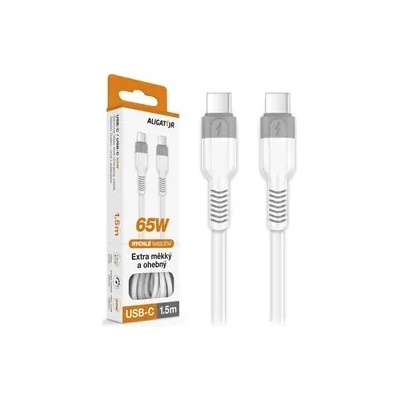 Aligato DATKP72 Datový SoftPastels 3A 65W USB-C/USB-C bílý