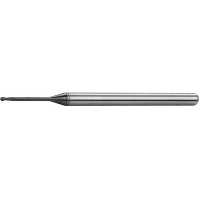 ZPS-FN S560602.007 AlTiN | Mini fréza kopírovacia R=½D 0,7x0, 8x50, Z2, λ 30°, ZPS, SK, AlTiN, N