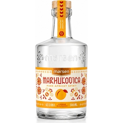 Marsen Marhuľovica 42% 0,5 l (holá láhev)