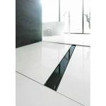Alcadrain Комплект душ канал с черен стъклен капак Alca Glass и APZ106 55 см (GL1204-550+APZ106-550)