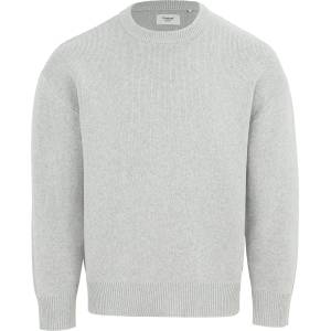 Firetrap Блуза Firetrap Crew Neck Sweater Knitted Jumper Men - Light Grey