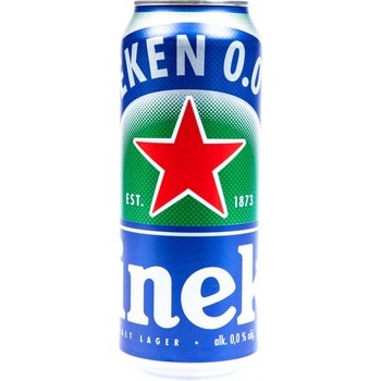 Heineken světlé nealkoholické 0% 0,5 l (plech)