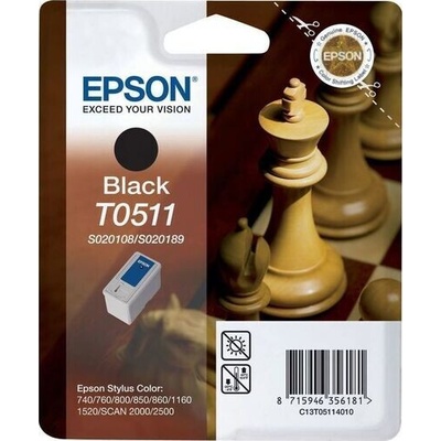 Epson Глава за EPSON STYLUS 740/760/800/850/860/1160/1520/SCAN 2000/2500 - S020108/S020189 - Black - C13T051140 (C13T051140)
