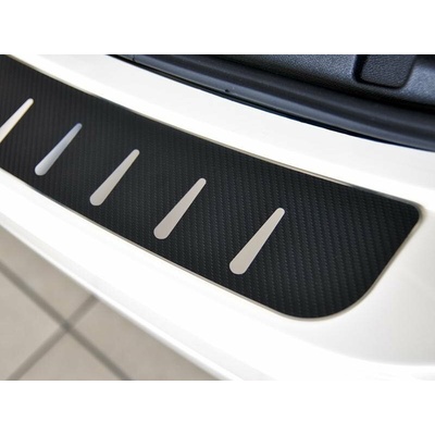 Alu-Frost Kryt prahu pátých dveří - nerez+karbon folie FORD S-MAX I