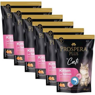 Prospera Plus Kitten Salmon & Carrot 6 x 85 g