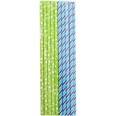 TORO Slamky ozdobné papierové 21 cm 16 ks
