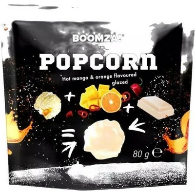 Boomza popcorn hot mango orange 80 g