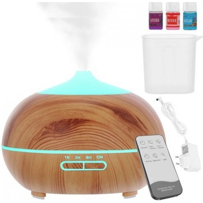 ISO Aroma difuzér s dálkovým ovládáním a ionizátorem 400 ml