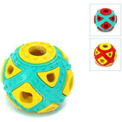 Nobleza gumový míč mask 6,4 cm tyrkysová