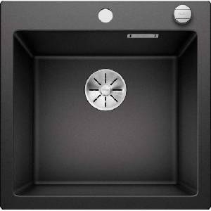 BLANCO Pleon 5 - Мивка от Silgranit, 52x51 см, InFino, антрацит 523676 (523676) Мивка за вграждане