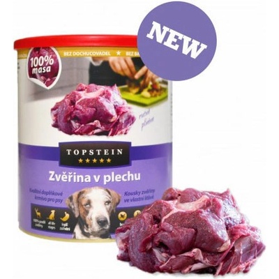 Topstein Adult Zvěřina v plechu 8 x 800 g