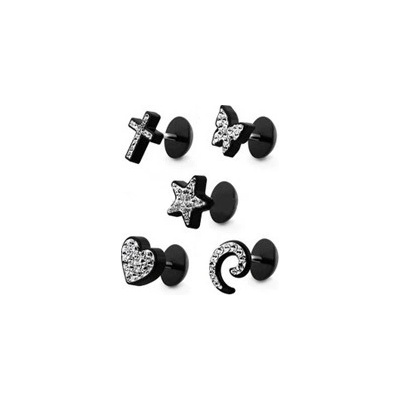 Piercingate falešný piercing PFA00212 hvězda