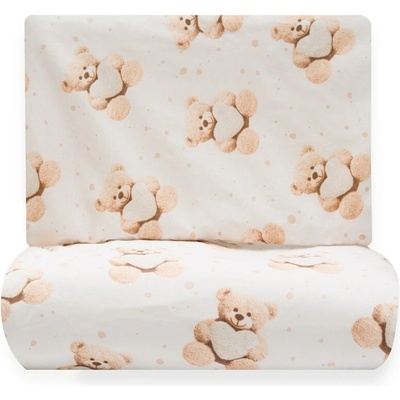 New Baby Love Teddy Bear 90 x 120 cm beige – Zboží Dáma