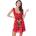 Anais Секси нощница Koszulka-Aster-Red-RedV-62903-Red - Бял, размер L/XL