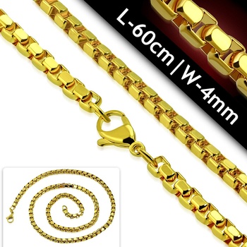 Talitha Стоманен синджир " Венецианска кутия"