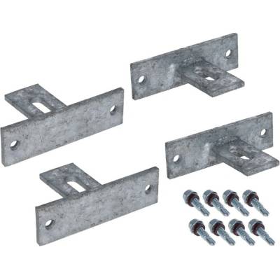 Set s držiakmi plotového poľa, 4 ks držiak 30 x 100 mm