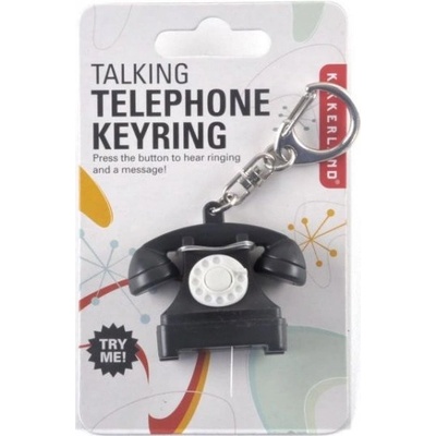 Prívesok na kľúče Retro telefon