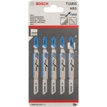 Bosch Нож за зеге Bosch с T-захват за тънка ламарина 67/92 мм, 36 TPI, 5 бр. , праволинейно, T 118 G-2 608 631 012
