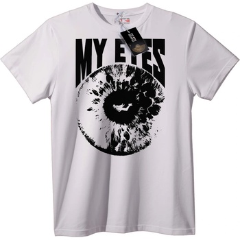 NOONEBRAND Тениска Моите Очи - XS, White