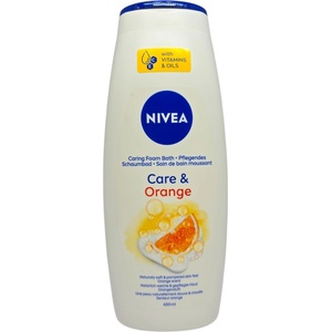 Nivea душ гел, 650мл, Care & Orange