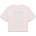 GUESS Розова свободна тениска за момиче със сребристо лого Guess