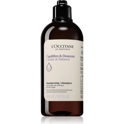 L´occitane Gentle & Balance Shampoo Šampon pro obnovení rovnováhy vlasové pokožky 300 ml