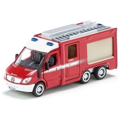 SIKU - Метална играчка пожарна Mercedes - Benz Sprinter (2113)