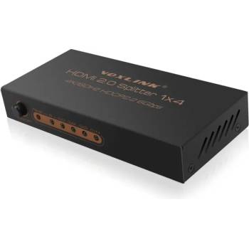 Estillo HDMI сплитер ESTILLO HDSP0009M1, 1/4, 4K/60Hz (EST-HDMI-SPLITTER-1-4-4K)