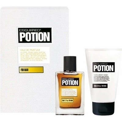 Dsquared2 Potion for Man EDP 100 ml + sprchový gel 100 ml dárková sada