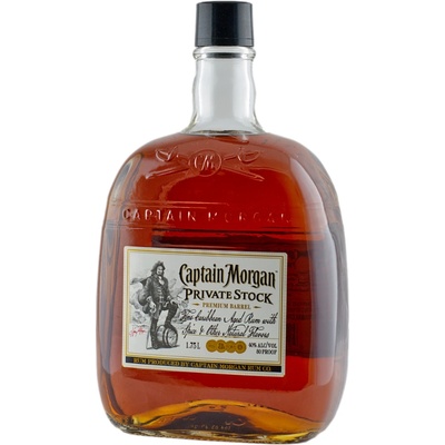 Captain Morgan Private Stock 40% 1.75 L (čistá fľaša)