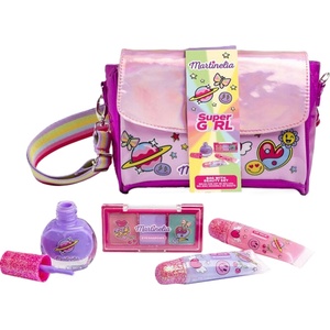 Aquarius Cosmetic Детски козметичен комплект Martinelia Super Girl - Чанта с гримове