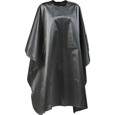 Wake Bright Satin Cape Gunmetal