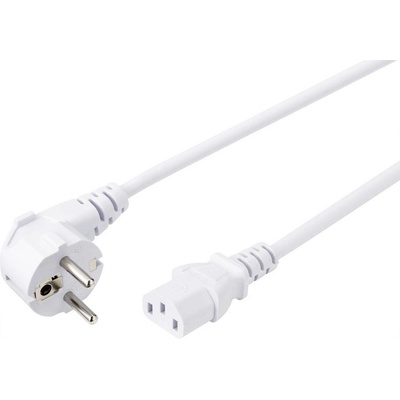 Sygonix prepojovací kábel biela 5.00 m SY-5043438