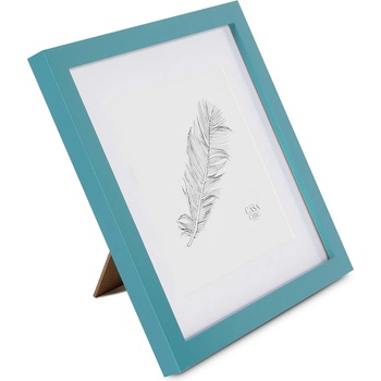 Image 1 of Casa Chic Clapton, рамка за картини, квадратна, снимки 24, 4 x 24, 4 cm, паспарту, стъкло (CL-10X10-TEAL) (CL-10X10-TEAL)
