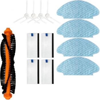 Mobilly резервен комплект четки, филтър и моп за Rowenta s20 s40 s45 s50 (rowenta S20-s50 brushes filters mops)