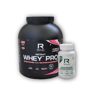 Reflex Nutrition Instant Whey PRO 2200g + Magnesium Bisglycinate 90 kapslí ZDARMA - Vanilka
