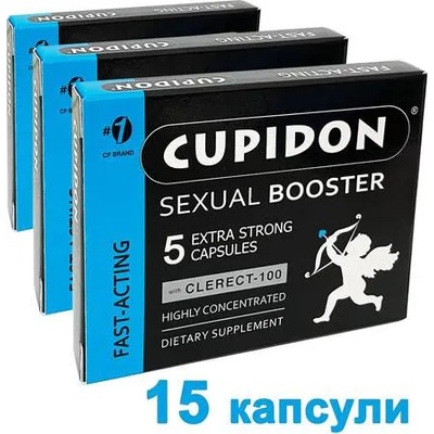 CUPID LABS Купидон 15бр. капсули за ерекция - Сексуален стимулант