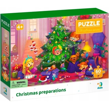dodo Пъзел DoDo от 60 части - Коледни приготовления (300575)