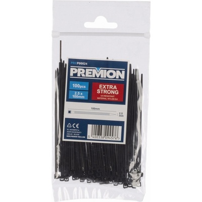 PowerPlus PREP00024 Stahovací pásky 2,5 x 100mm 100ks