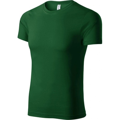 Piccolio Paint Tričko unisex lahvově zelená