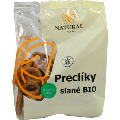 Natural Preclíky slané BIO bez lepku 80 g